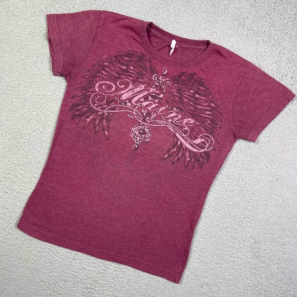 Affliction Tops - Vintage y2k affluent style Maine T-shirt